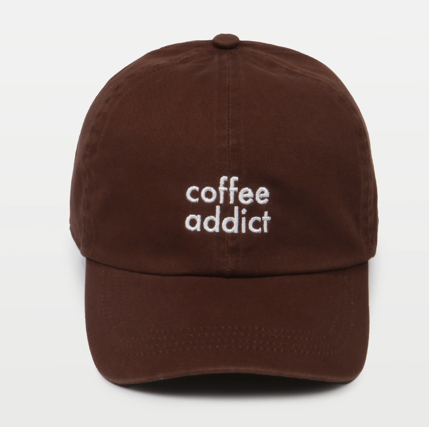 COFFEE ADDICT DAD CAP