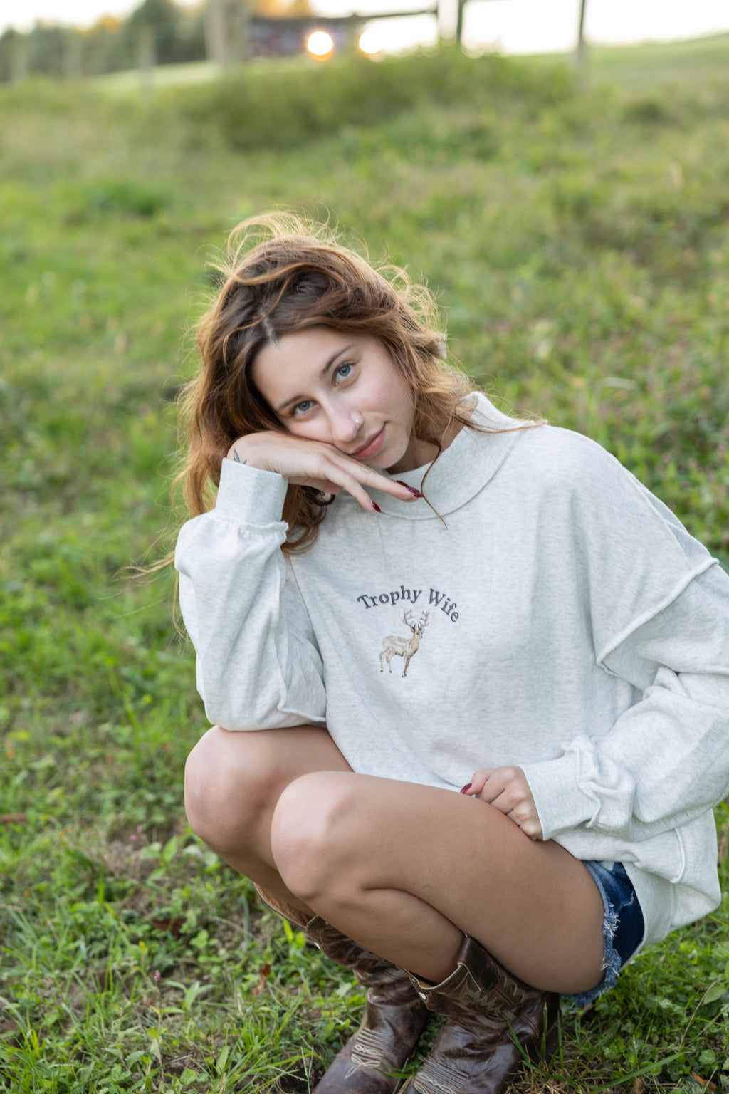 The Mia "Trophy Wife" Mockneck