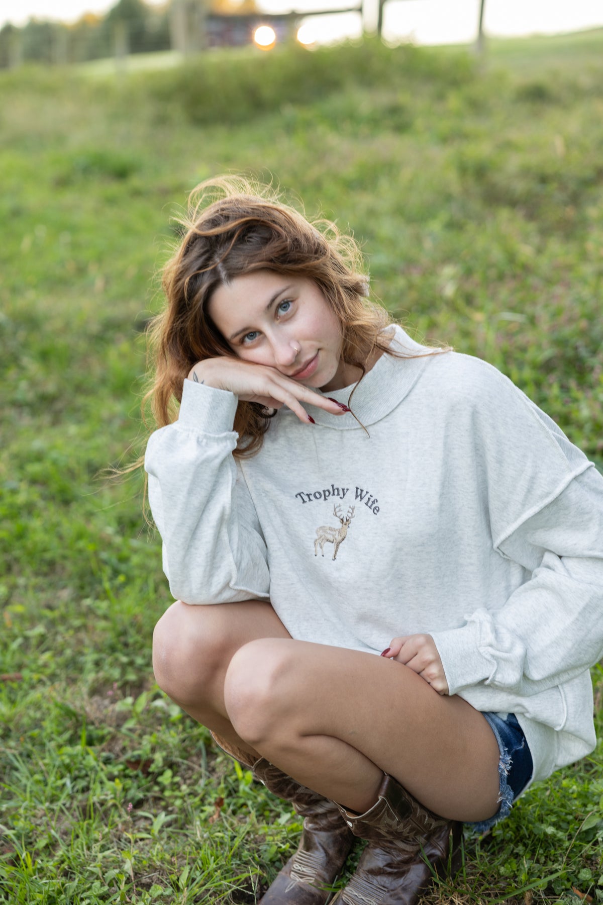 The Mia "Trophy Wife" Mockneck