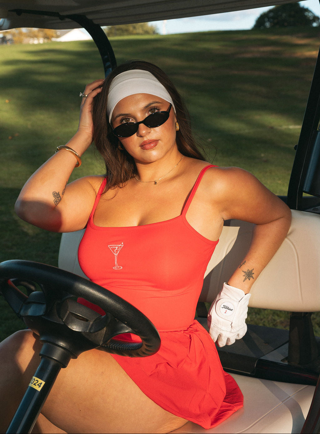 Ace + Olive in Cherry Bomb