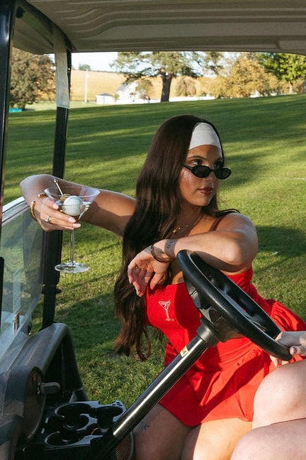 Ace + Olive in Cherry Bomb