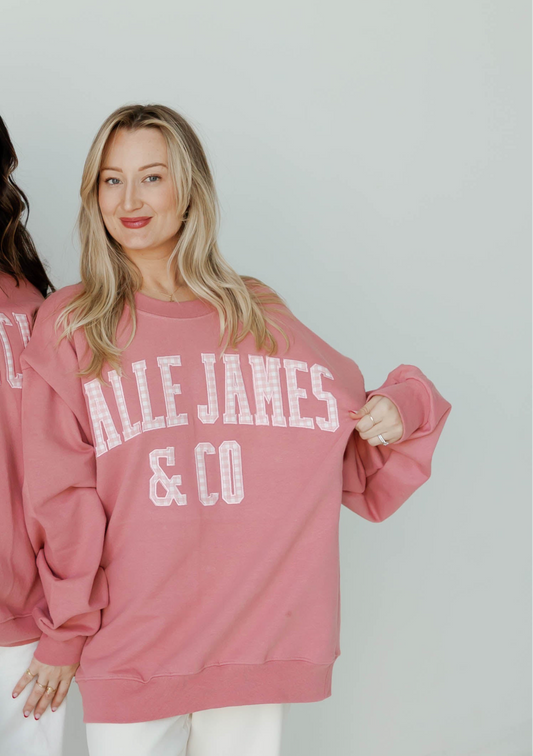 HALLE JAMES & CO CREWNECK