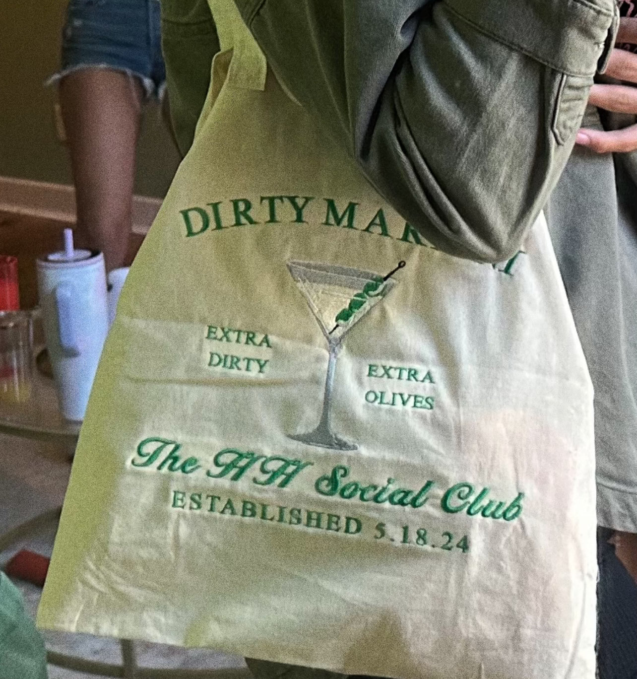 Custom Social Club Tote