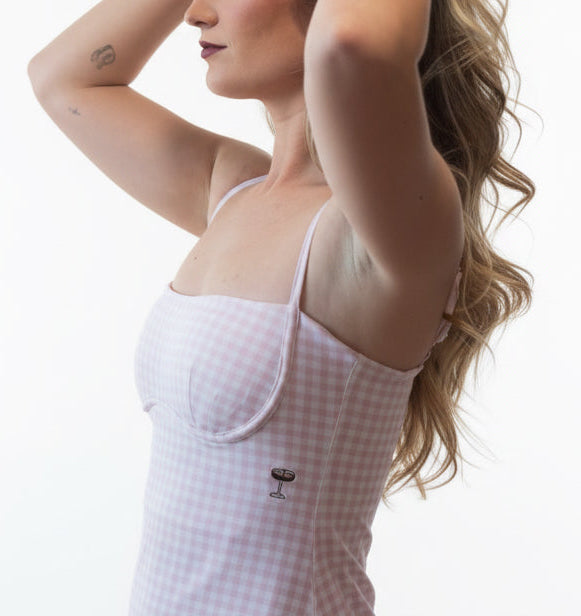 The Goldie in Petal Pink
