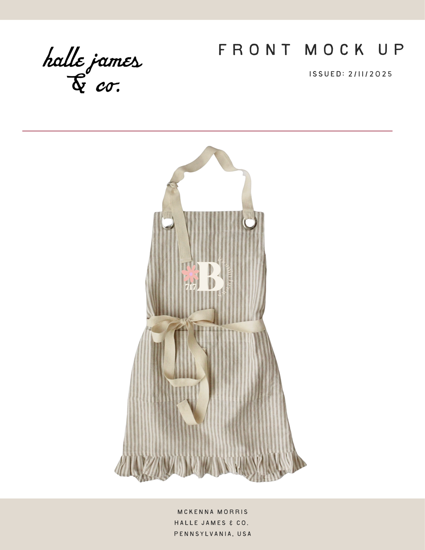 Bloom with Demetria Aprons