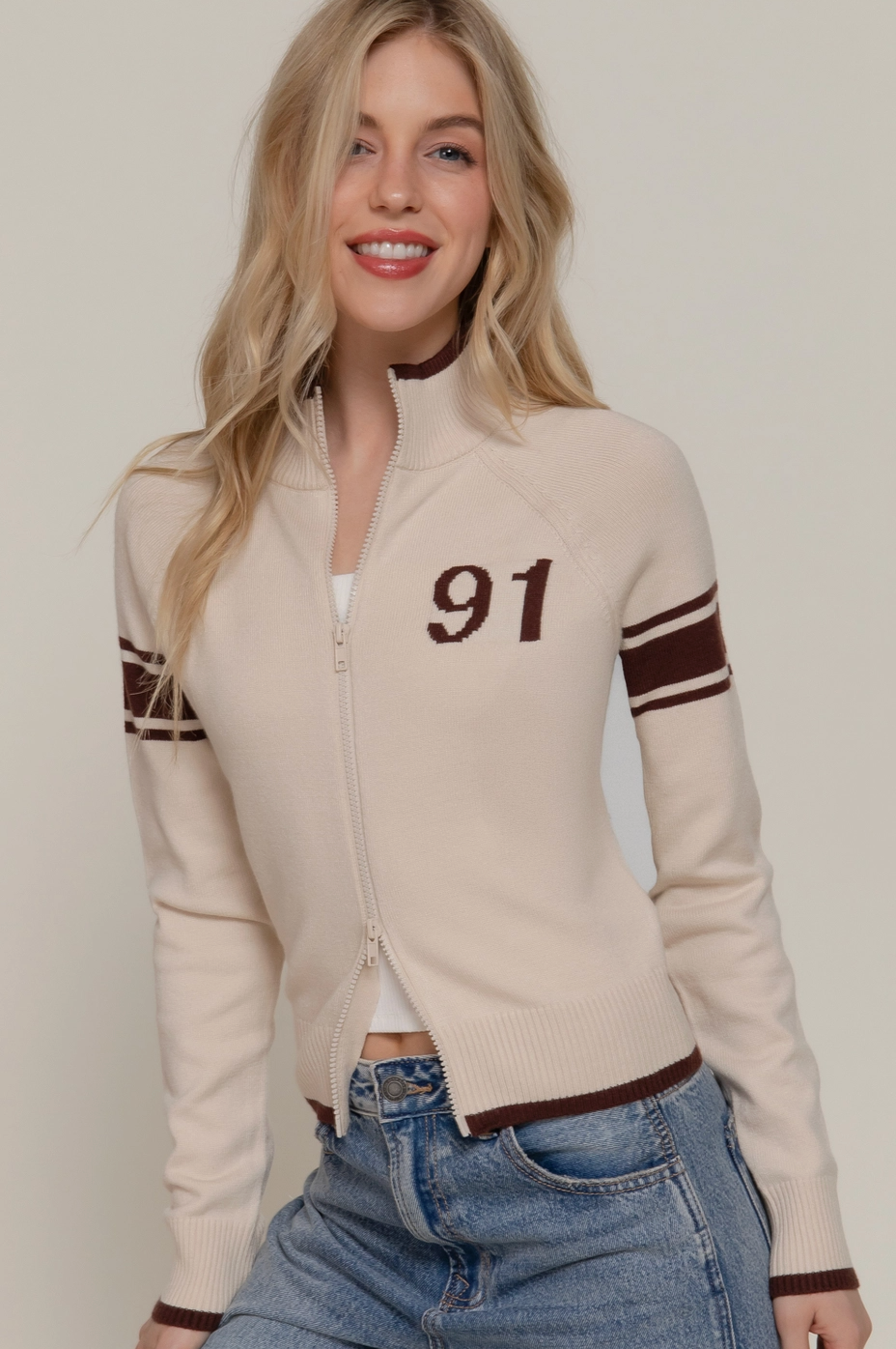 The Nora Zip Up