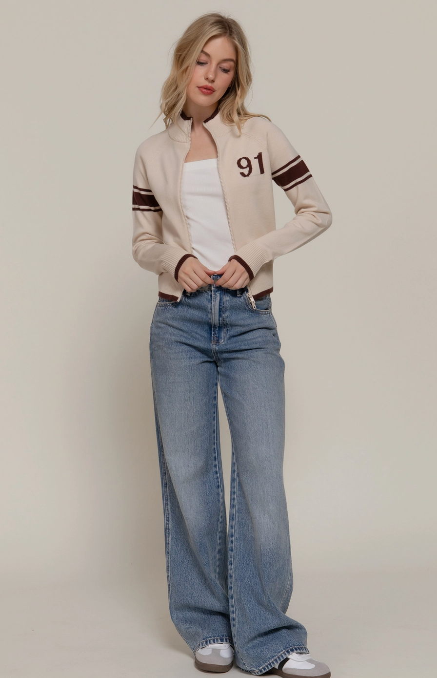 The Nora Zip Up