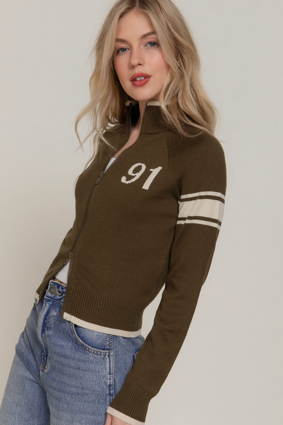 The Nora Zip Up