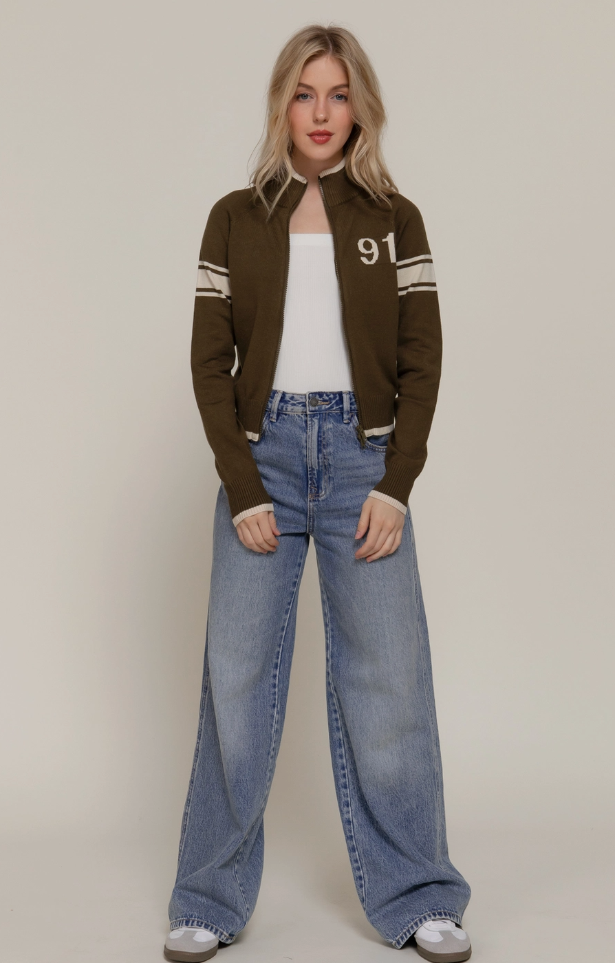 The Nora Zip Up