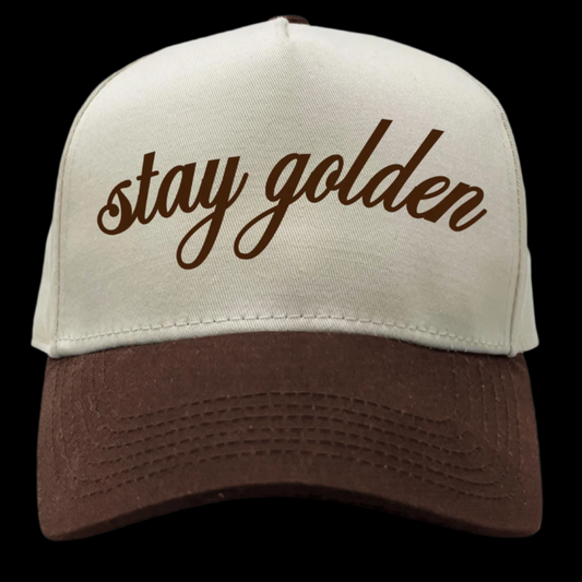 ASH + GOLD CUSTOM HATS <3